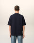 AMI PARIS Navy Cotton Ami de Coeur Patch T-Shirt Mens Apparel